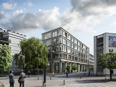 Gelegen in het hart van Het Zuid in Antwerpen, zeer luxueuze appartementen en penthouses.